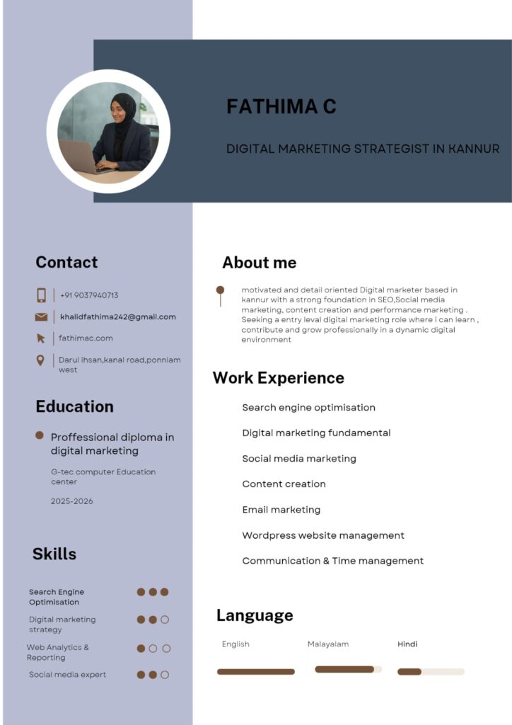 Best Digital marketing strategist in kannur